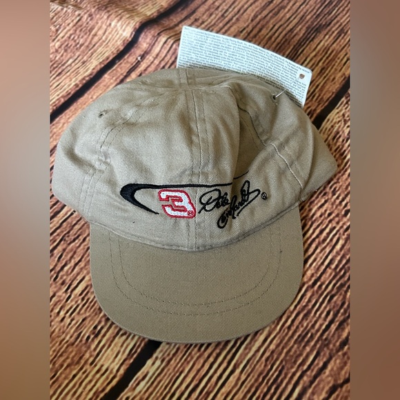 Dale Earnhardt #3 Tan Kids Hat - Picture 1 of 5